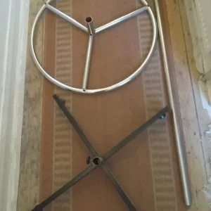 Circular clothes rail with swivel top - Image 2