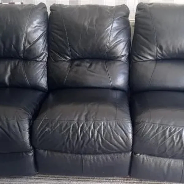 Black sofa
