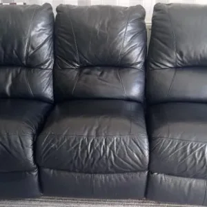 Black sofa