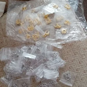 Two pairs of earrings