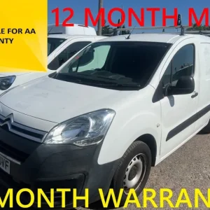 2017 Citroen Berlingo 1.6i 625kg Panel Van with Sat Nav