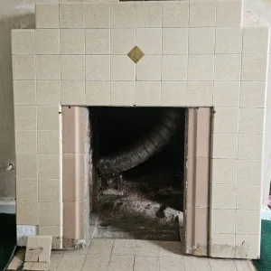 Original 50's-60's fireplace