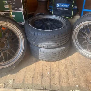 225/40ZR18 Tyres x 4 (as new) + Wheels