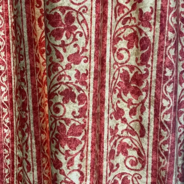 Terracotta door curtain