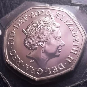 2020 UK 50p Coins Brilliant Uncirculated BUNC - Image 2