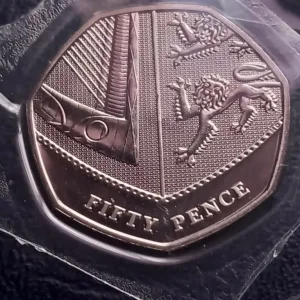 2020 UK 50p Coins Brilliant Uncirculated BUNC