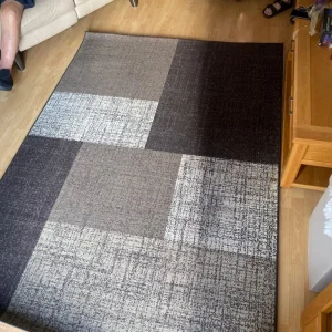 Mixed brown beige rug - Image 2