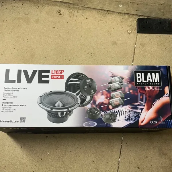 Blam Live L165P car speakers