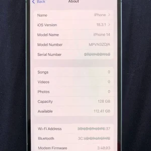 Apple iPhone 14 128GB Unlocked - Image 5
