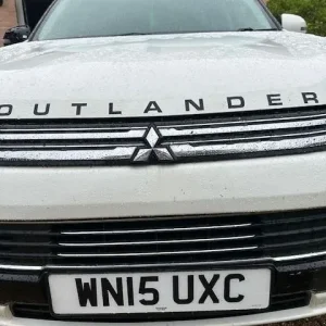 2015 Mitsubishi Outlander GX4h PHEV White and Black - Image 2