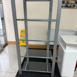 Metal and glass shelf - Image 4