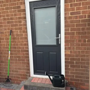 Used Composite Anthracite Door - Image 7