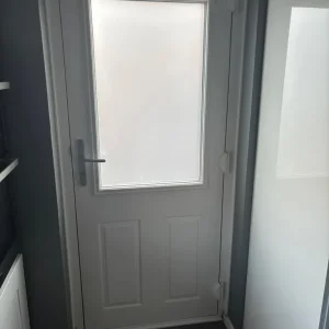 Used Composite Anthracite Door