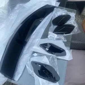 MERCEDES A45 AMG REAR ROOF SPOILER GLOSS BLACK