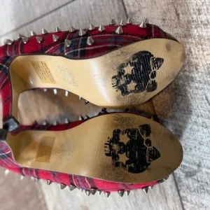 Abbey Dawn By Avril Lavigne Peep Toe Studded Shoes Size UK4 - Image 5