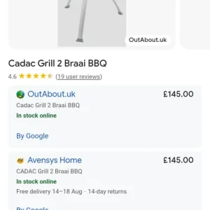 Cadac gas barbeque - Image 2