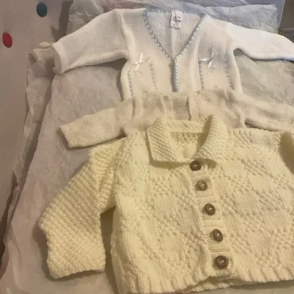 Three Baby Cardigans
