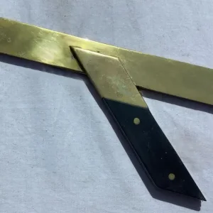 Bevel Brass Square