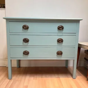 Vintage Painted Chest of Drawers – Farrow & Ball Eggshell Finish