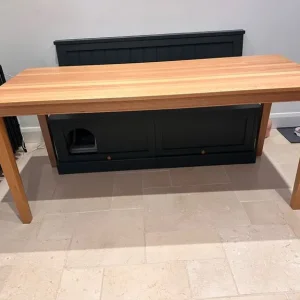 Bespoke Solid Beech Dining Table - Image 2