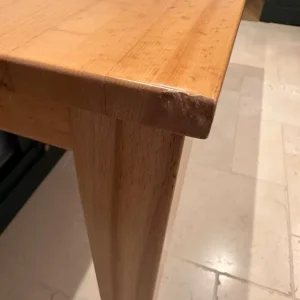 Bespoke Solid Beech Dining Table - Image 3