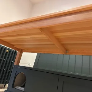 Bespoke Solid Beech Dining Table - Image 5