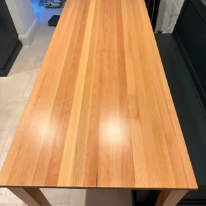 Bespoke Solid Beech Dining Table - Image 6