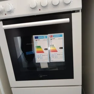 Atlantic free-standing electric cooker FS50SELECW