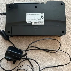 Technika DAB-121 Radio Black with Mains Cable Working - Image 2