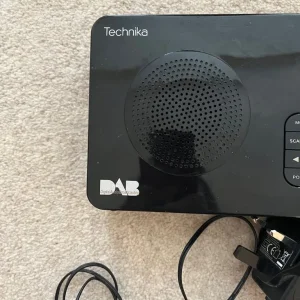 Technika DAB-121 Radio Black with Mains Cable Working - Image 6