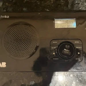 Technika DAB-121 Radio Black with Mains Cable Working - Image 8