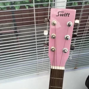 Pink guitar, 42 inches, great sound - Image 4