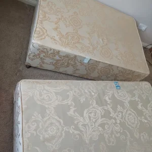 Divan double bed with large drawers on wheels - Image 6