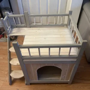 Small dog cat pet bed den - Image 4