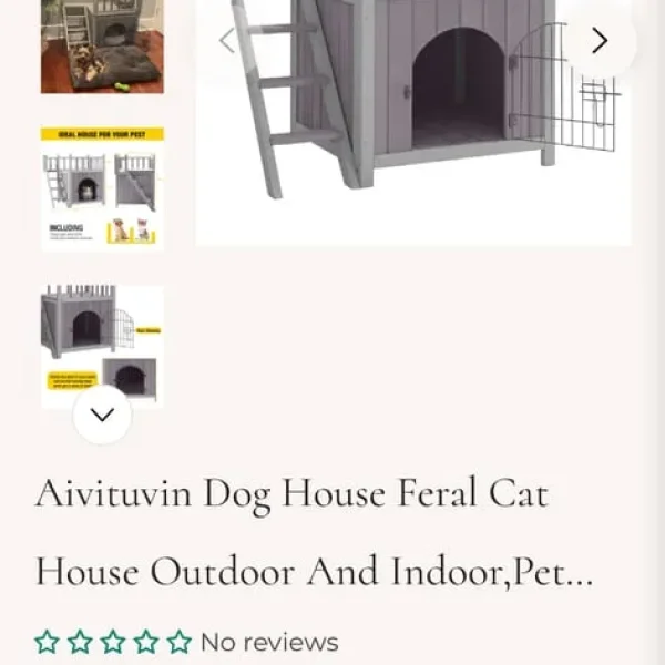 Small dog cat pet bed den