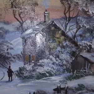 John Corcoran winter scene - Image 4