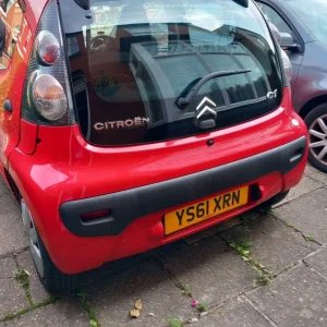 Red Citroen C1 with new clutch and MOT