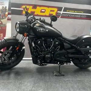 Indian Scout Bobber LTD + Tech 1250 2025 Matt Black - Image 2