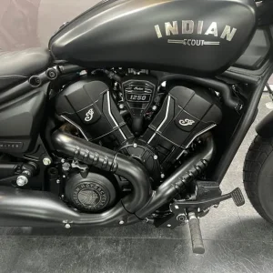 Indian Scout Bobber LTD + Tech 1250 2025 Matt Black - Image 3