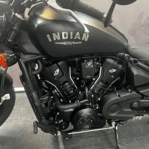 Indian Scout Bobber LTD + Tech 1250 2025 Matt Black - Image 4