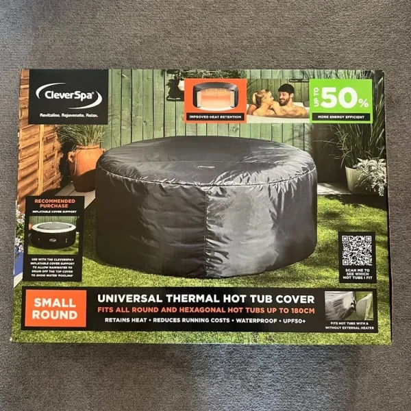 CleverSpa Universal Thermal Hot Tub Cover up to 180cm | in Horsham, West Sussex