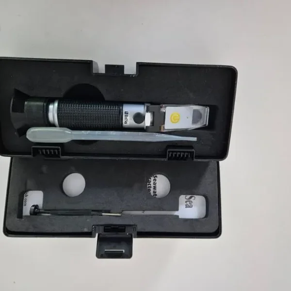 Aquarium refractometer for salt water