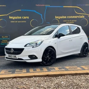 2019 Vauxhall Corsa 1.4i ecoTEC SRi VX Line Nav Black Euro 6 5dr Hatchback Petrol Manual