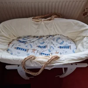 Moses basket and rocker