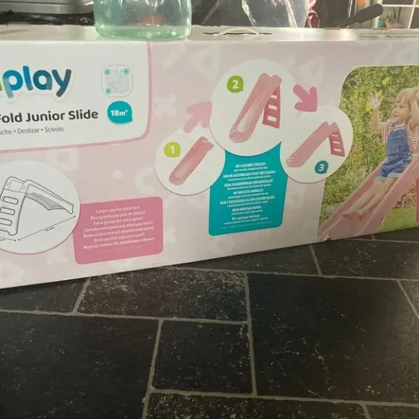 Pink folding slide