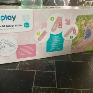 Pink folding slide