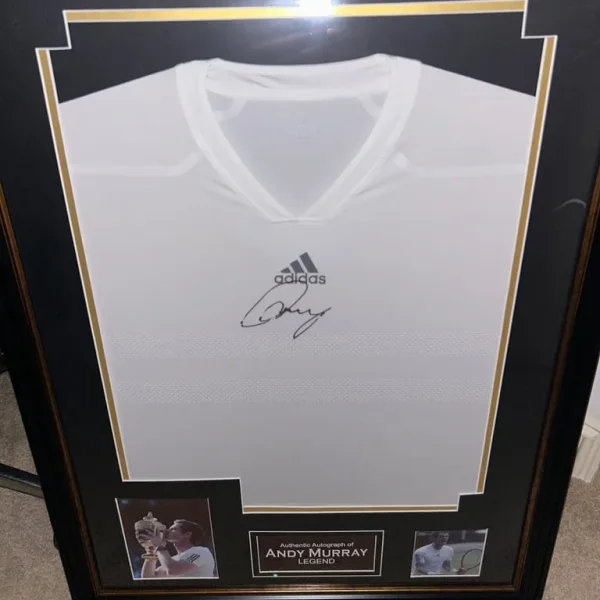 Signed Andy Murray Frame