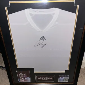 Signed Andy Murray Frame