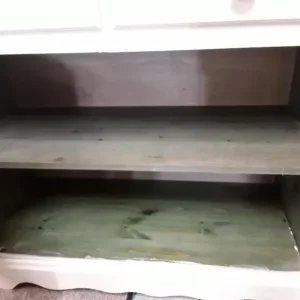 Cream satin pine sideboard - Image 2