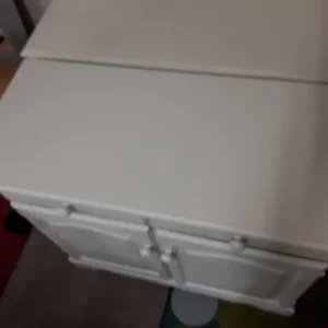 Cream satin pine sideboard - Image 4